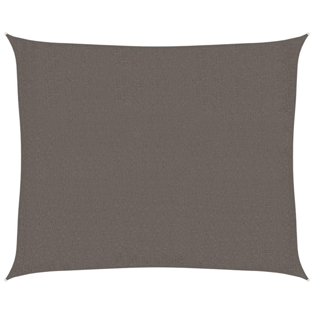 vidaXL Pânză parasolar, antracit, 2,5x3 m, HDPE, 160 g/m² vidaXL Pânză parasolar, antracit, 2,5x3 m, HDPE, 160 g/m²
