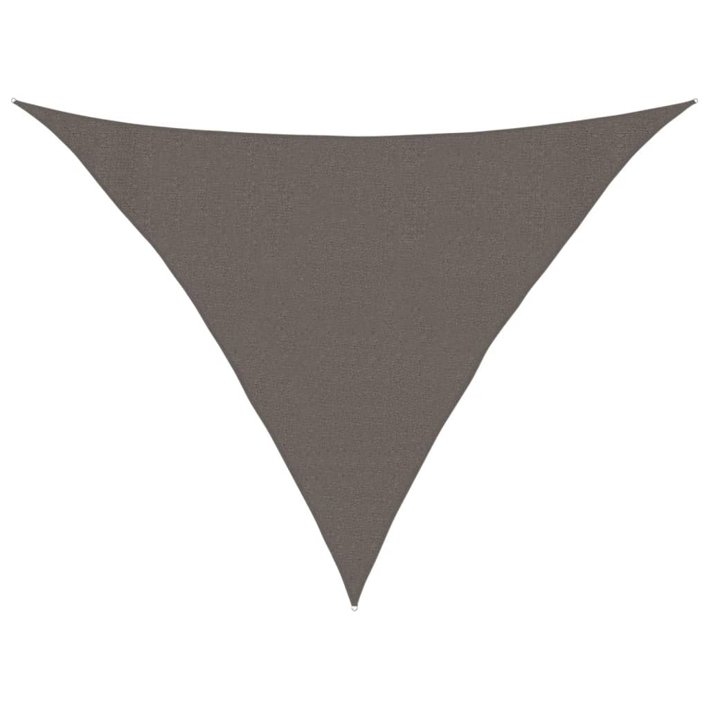 vidaXL Pânză parasolar, antracit, 3x3x4,2 m, HDPE, 160 g/m² vidaXL Pânză parasolar, antracit, 3x3x4,2 m, HDPE, 160 g/m²