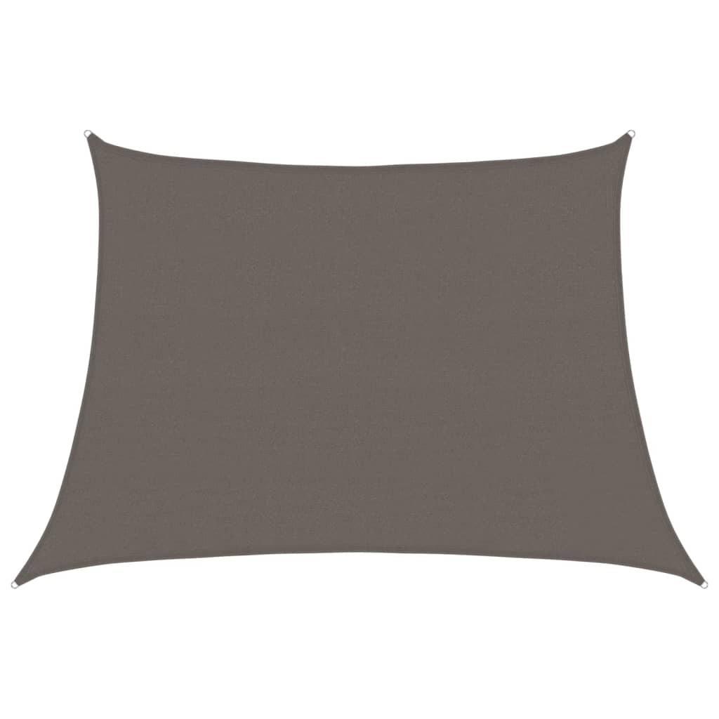 vidaXL Pânză parasolar, antracit, 4/5x3 m, HDPE, 160 g/m²