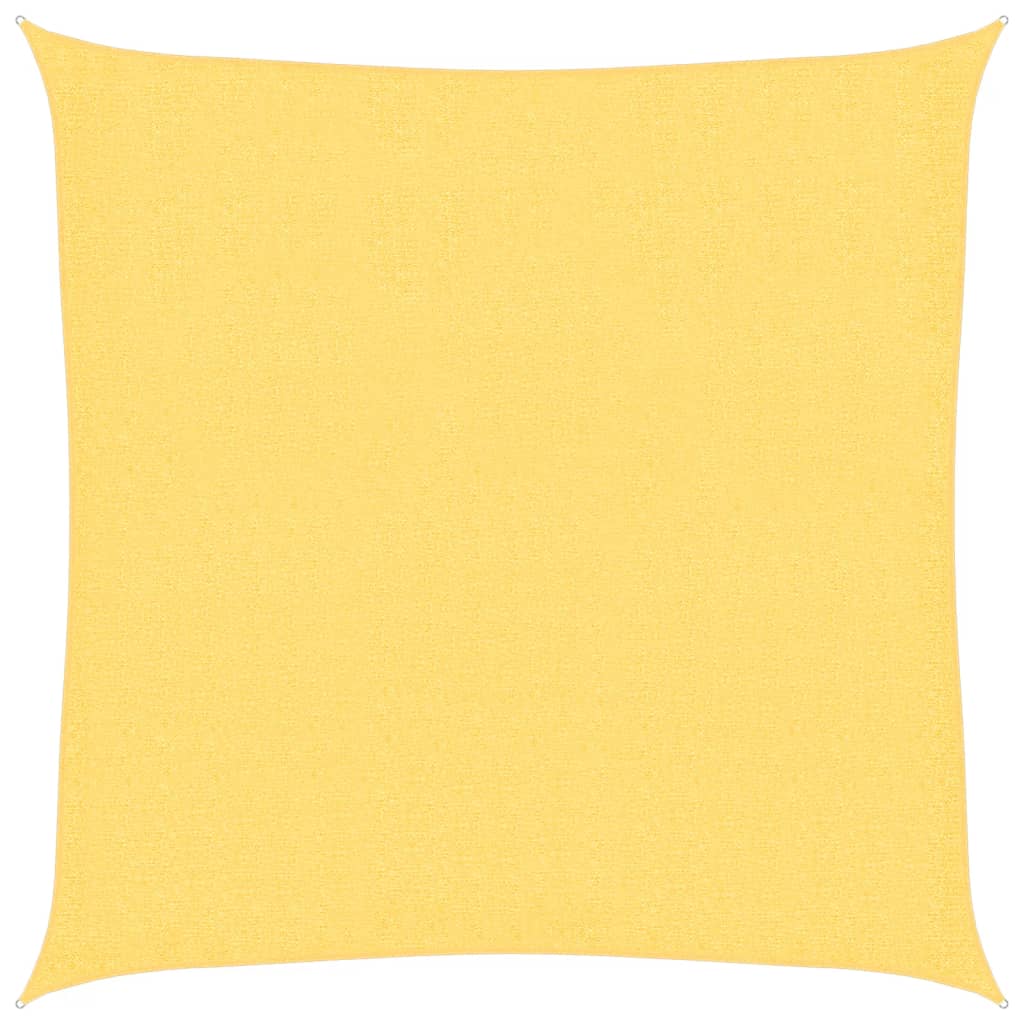 vidaXL Pânză parasolar, bej, 3x3 m, HDPE, 160 g/m²