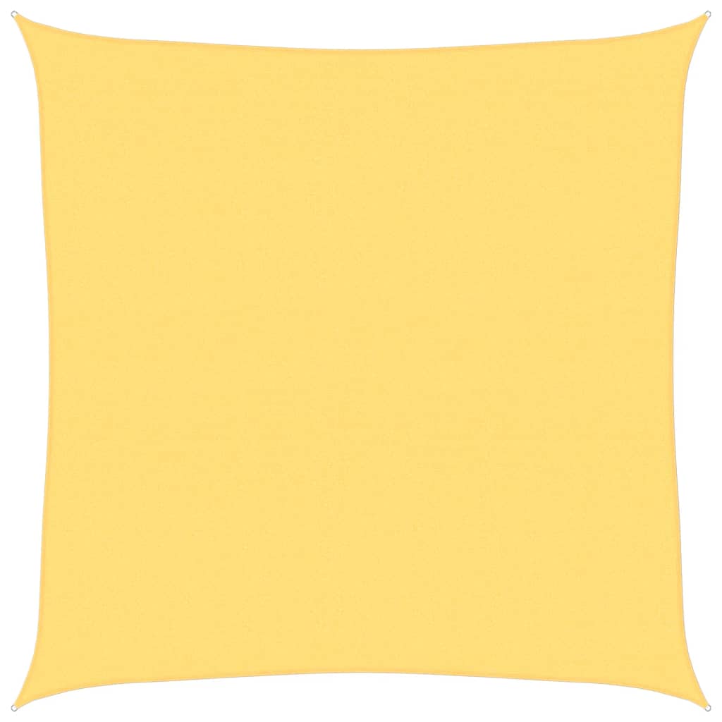 vidaXL Pânză parasolar, bej, 4x4 m, HDPE, 160 g/m²