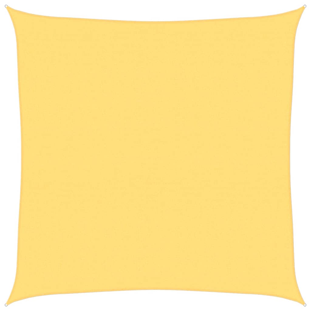 vidaXL Pânză parasolar, bej, 4,5x4,5 m, HDPE, 160 g/m²