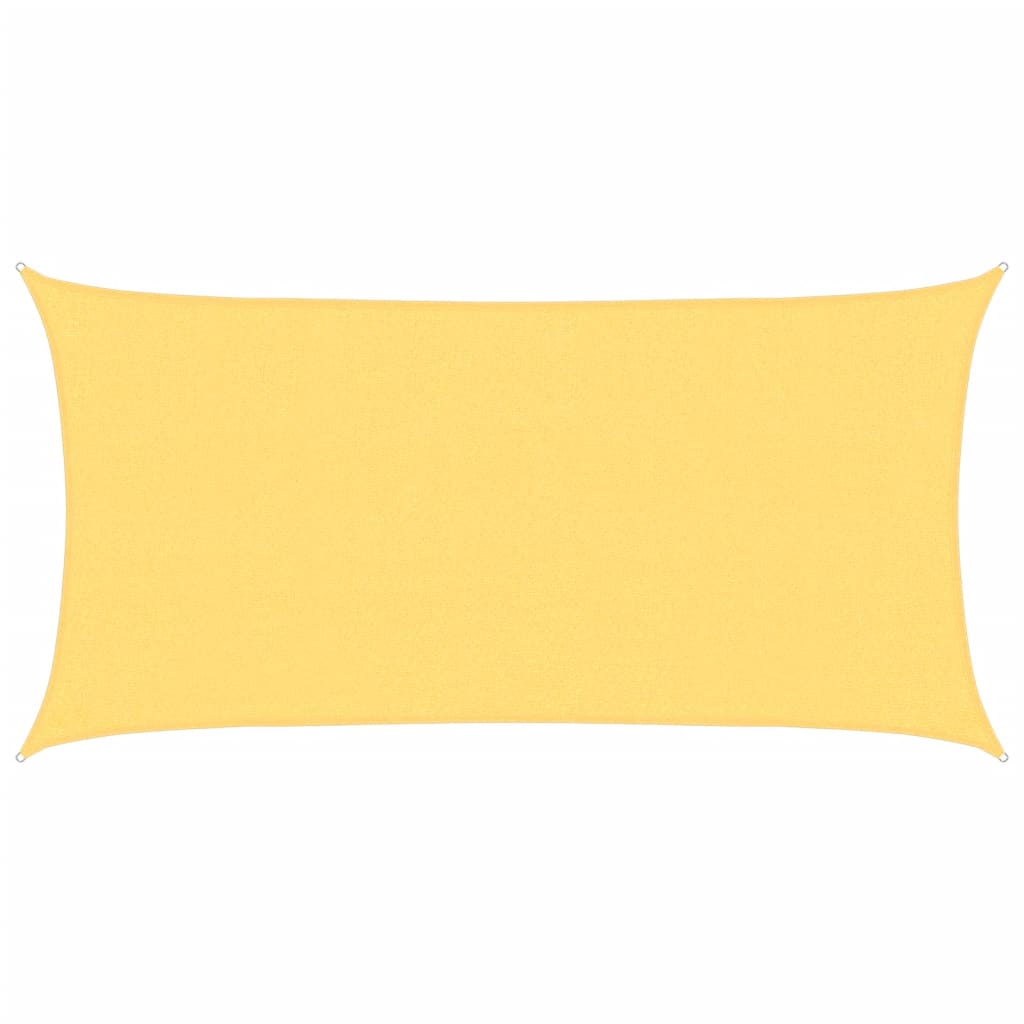 vidaXL Pânză parasolar, bej, 2x3,5 m, HDPE, 160 g/m²