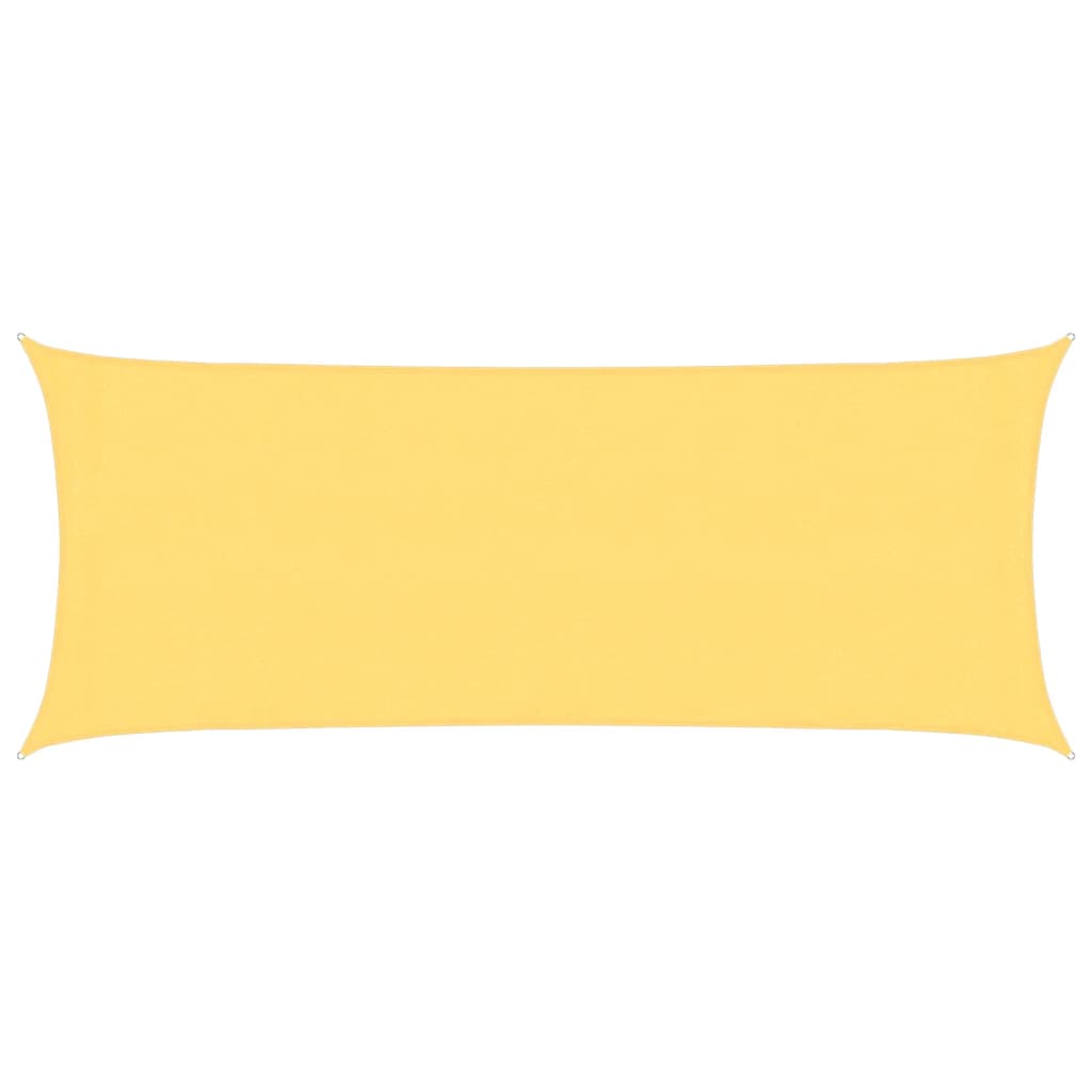 vidaXL Pânză parasolar, bej, 2x4,5 m, HDPE, 160 g/m²