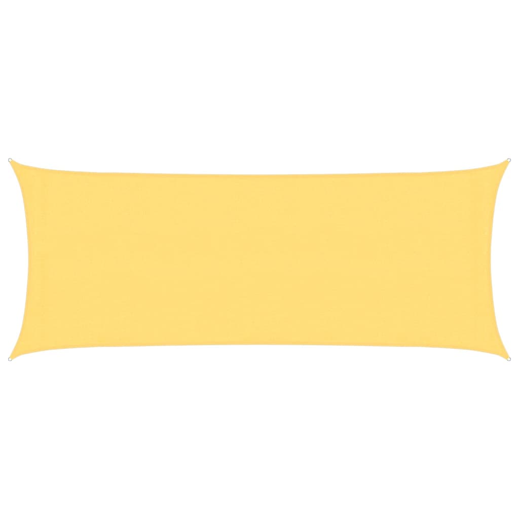 vidaXL Pânză parasolar, bej, 2x5 m, HDPE, 160 g/m²