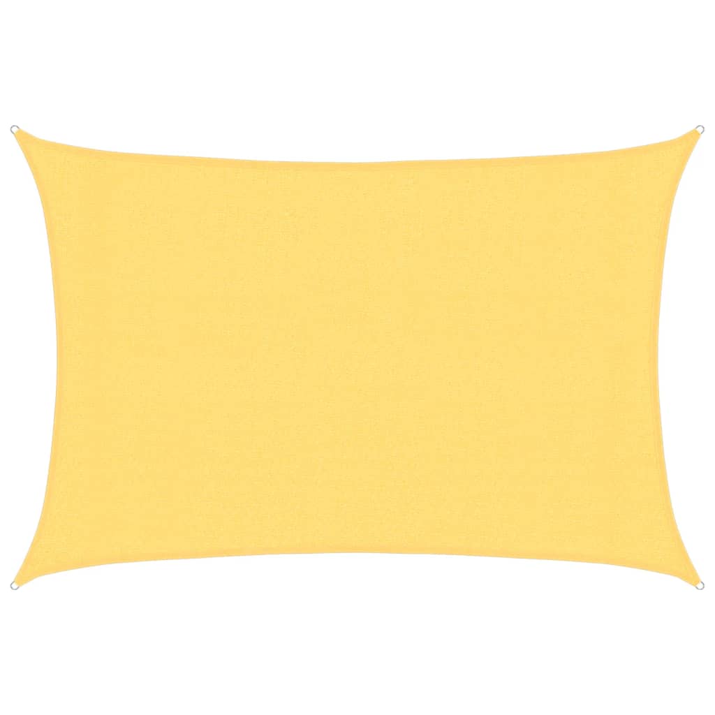 vidaXL Pânză parasolar, bej, 3 x 4,5 m, HDPE, 160 g/m²