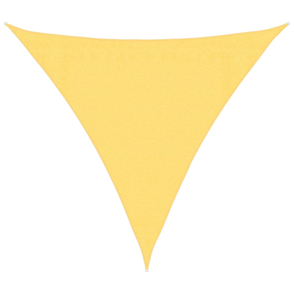 vidaXL Pânză parasolar, bej, 3 x 3 x 3 m, HDPE, 160 g/m² vidaXL Pânză parasolar, bej, 3 x 3 x 3 m, HDPE, 160 g/m²