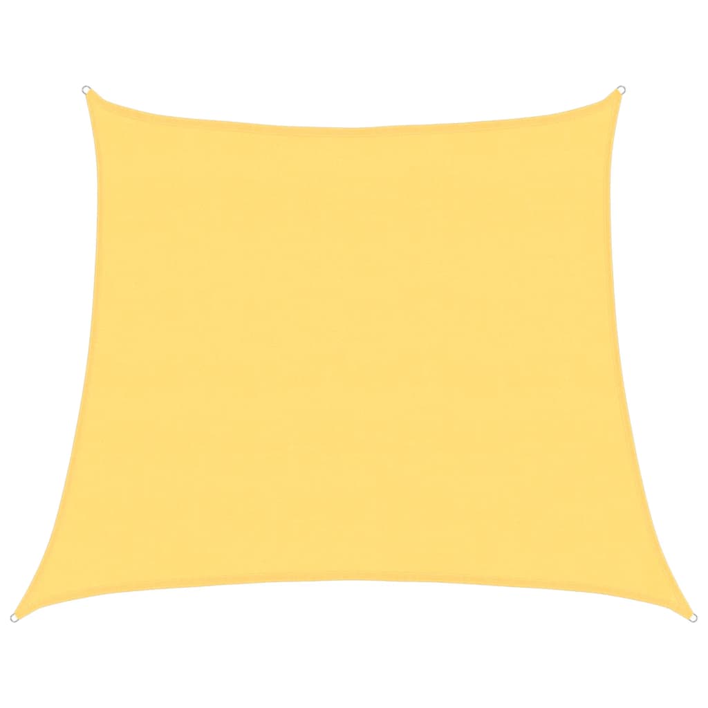 vidaXL Pânză parasolar, bej, 4/5x4 m, HDPE, 160 g/m²