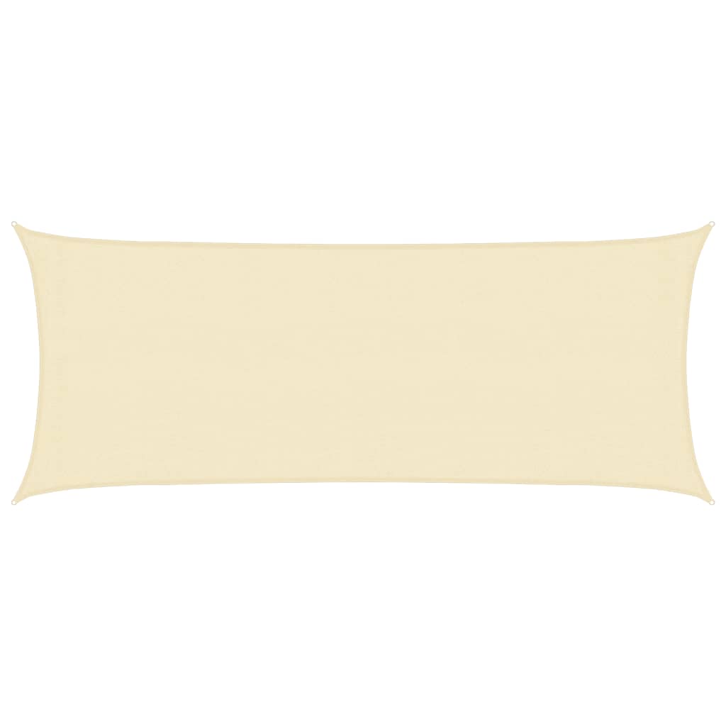 vidaXL Pânză parasolar, crem, 2x4,5 m, HDPE, 160 g/m² vidaXL Pânză parasolar, crem, 2x4,5 m, HDPE, 160 g/m²