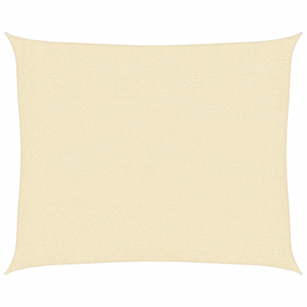 vidaXL Pânză parasolar, crem, 2,5 x 3 m, HDPE, 160 g/m² vidaXL Pânză parasolar, crem, 2,5 x 3 m, HDPE, 160 g/m²