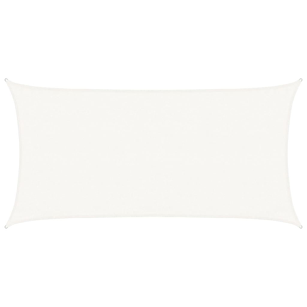 vidaXL Pânză parasolar, alb, 3 x 6 m, HDPE, 160 g/m² vidaXL Pânză parasolar, alb, 3 x 6 m, HDPE, 160 g/m²
