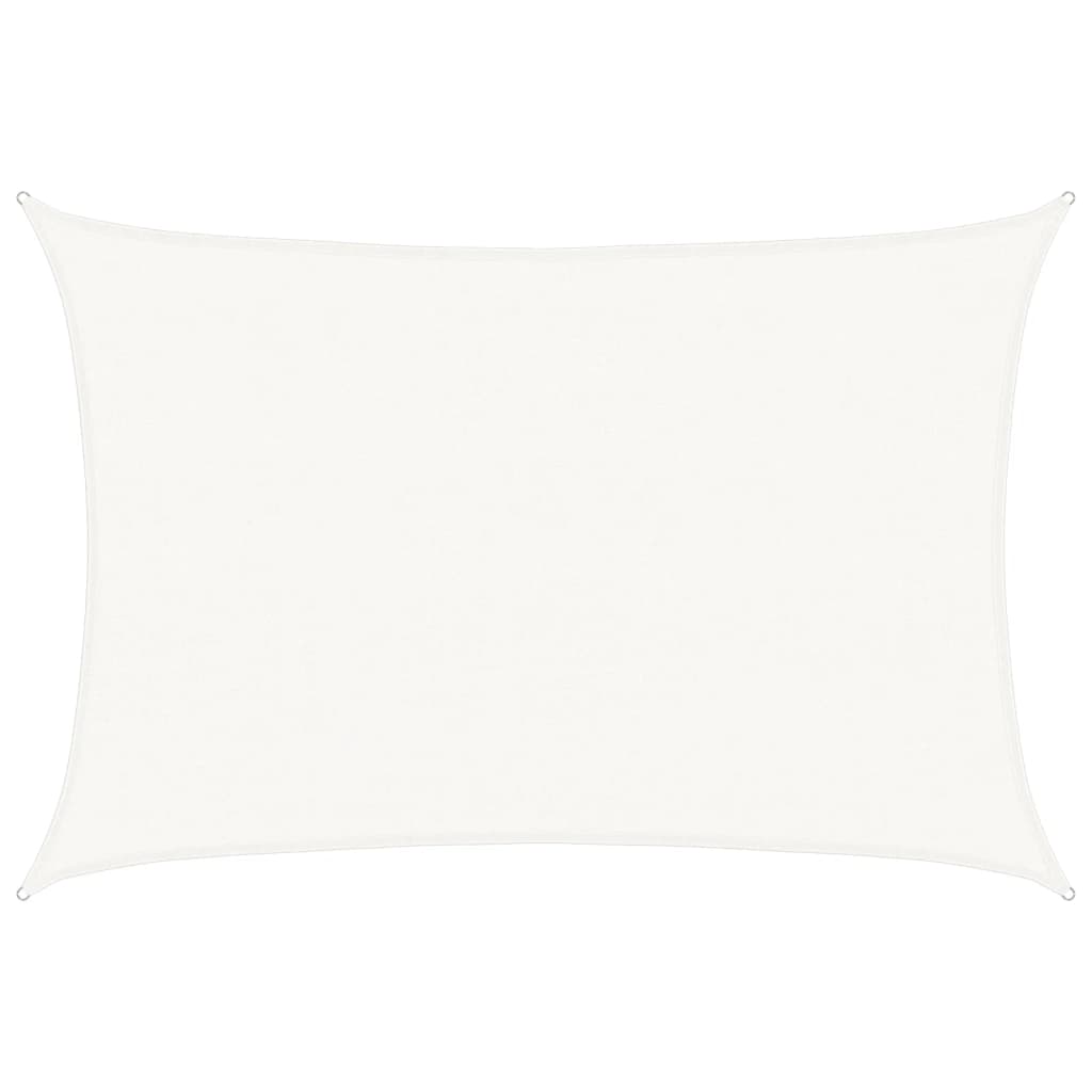 vidaXL Pânză parasolar, alb, 4 x 5 m, HDPE, 160 g/m² vidaXL Pânză parasolar, alb, 4 x 5 m, HDPE, 160 g/m²