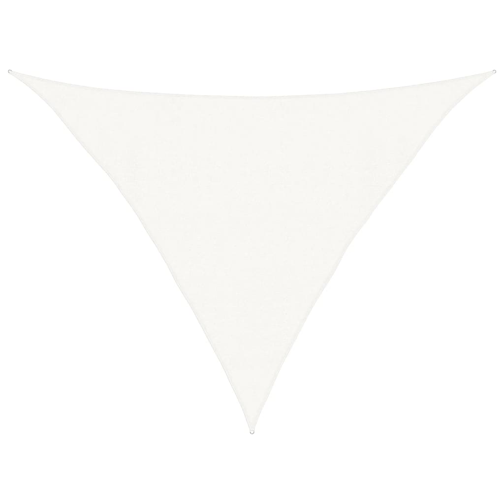 vidaXL Pânză parasolar, alb, 4x4x5,8 m, HDPE, 160 g/m²