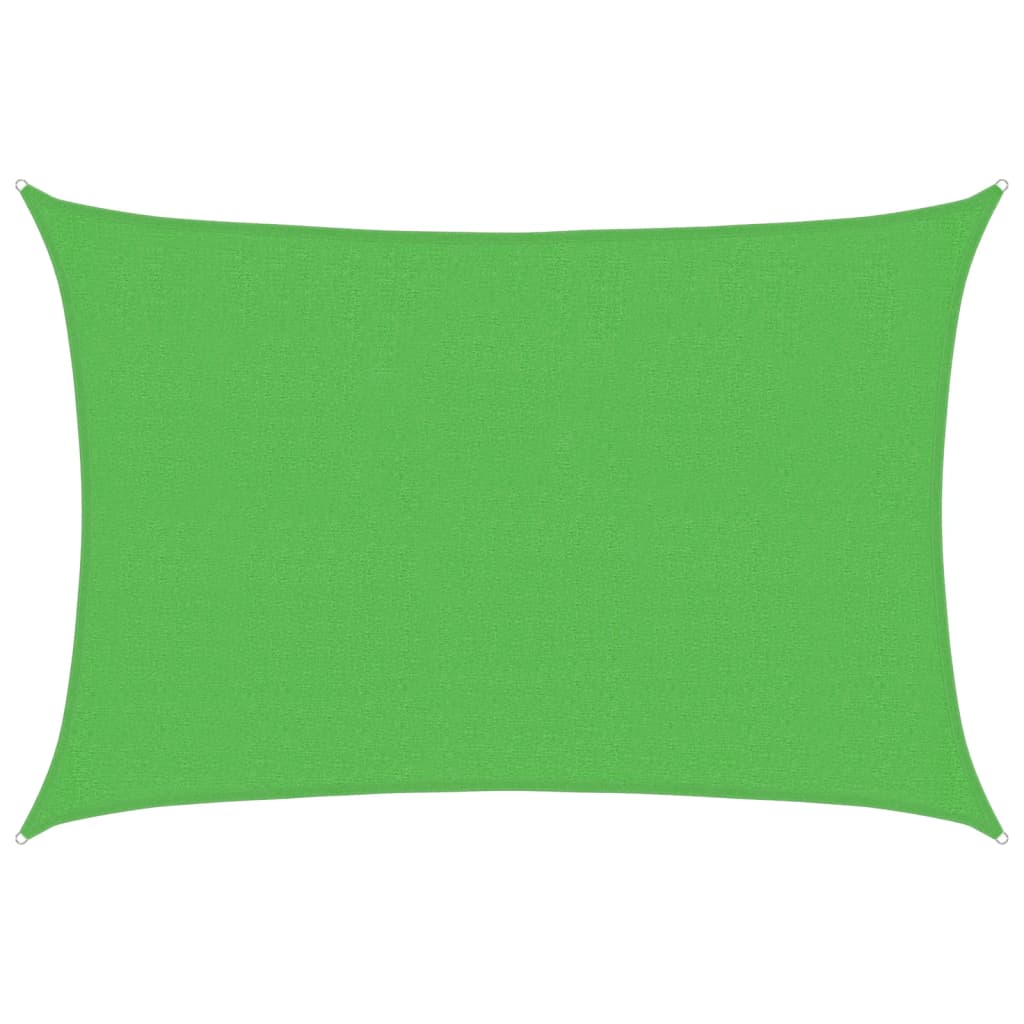 vidaXL Pânză parasolar, verde deschis, 2,5x4 m, HDPE, 160 g/m² vidaXL Pânză parasolar, verde deschis, 2,5x4 m, HDPE, 160 g/m²