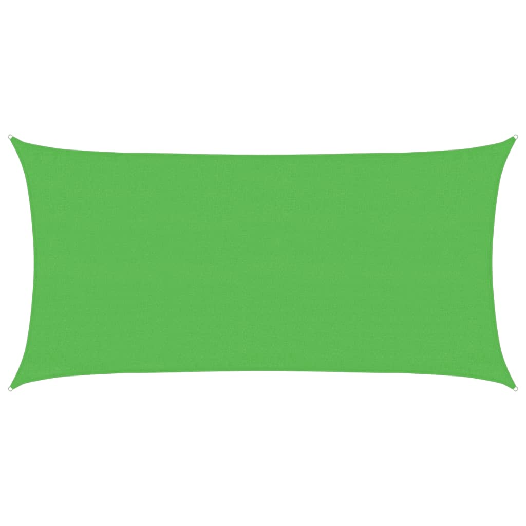 vidaXL Pânză parasolar, verde deschis, 3x6 m, HDPE, 160 g/m² vidaXL Pânză parasolar, verde deschis, 3x6 m, HDPE, 160 g/m²
