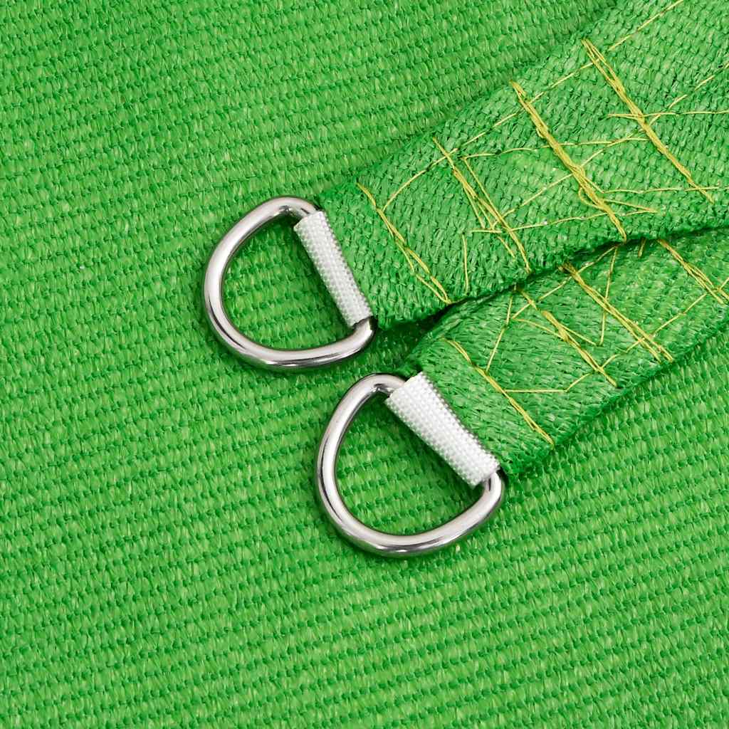 vidaXL Pânză parasolar, verde deschis, 4/5x4 m, HDPE, 160 g/m², trapez
