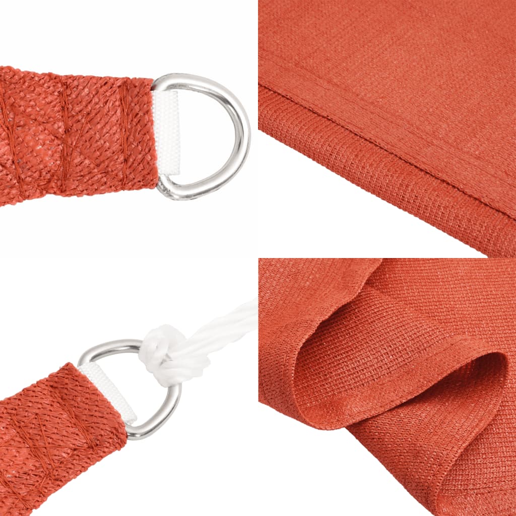vidaXL Pânză parasolar, cărămiziu, 2x3,5 m, HDPE, 160 g/m² vidaXL Pânză parasolar, cărămiziu, 2x3,5 m, HDPE, 160 g/m²