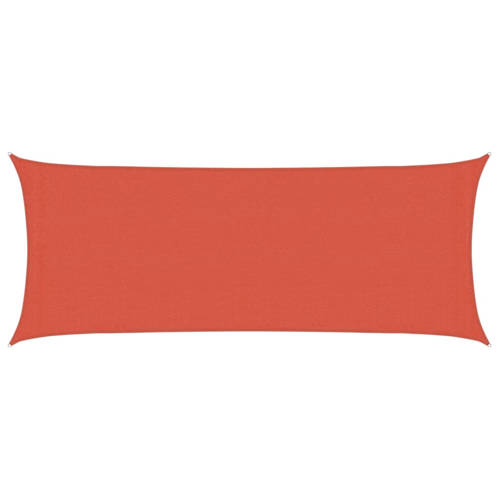 vidaXL Pânză parasolar, cărămiziu, 2x4,5 m, HDPE, 160 g/m²