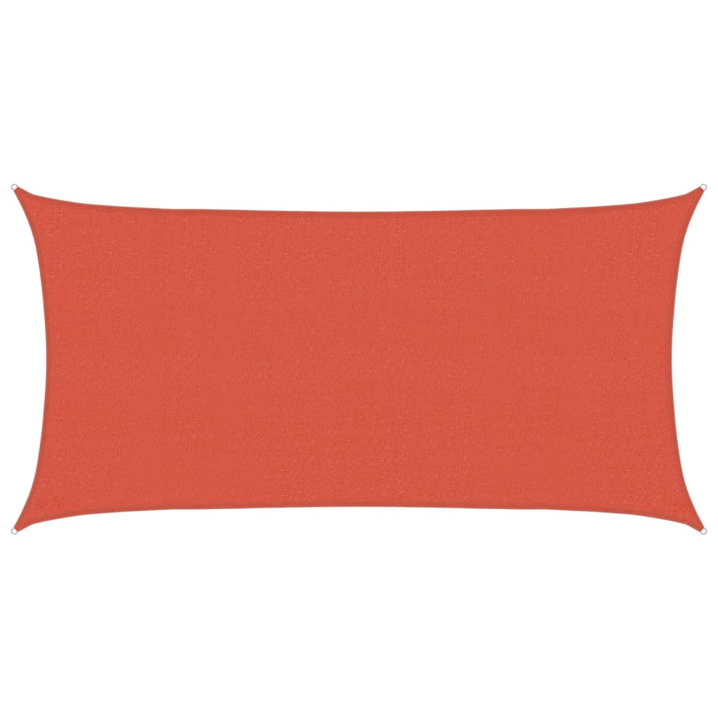 vidaXL Pânză parasolar, cărămiziu, 2,5x4,5 m, HDPE, 160 g/m² vidaXL Pânză parasolar, cărămiziu, 2,5x4,5 m, HDPE, 160 g/m²