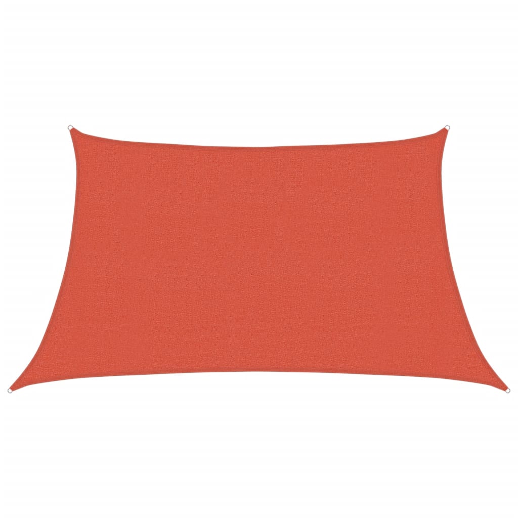 vidaXL Pânză parasolar, cărămiziu, 3/4x2 m, HDPE, 160 g/m²