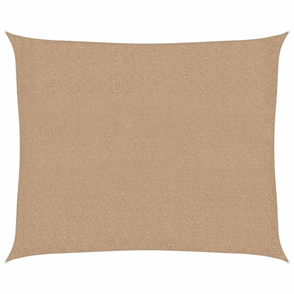 vidaXL Pânză parasolar, gri taupe, 2,5x3 m, HDPE, 160 g/m²