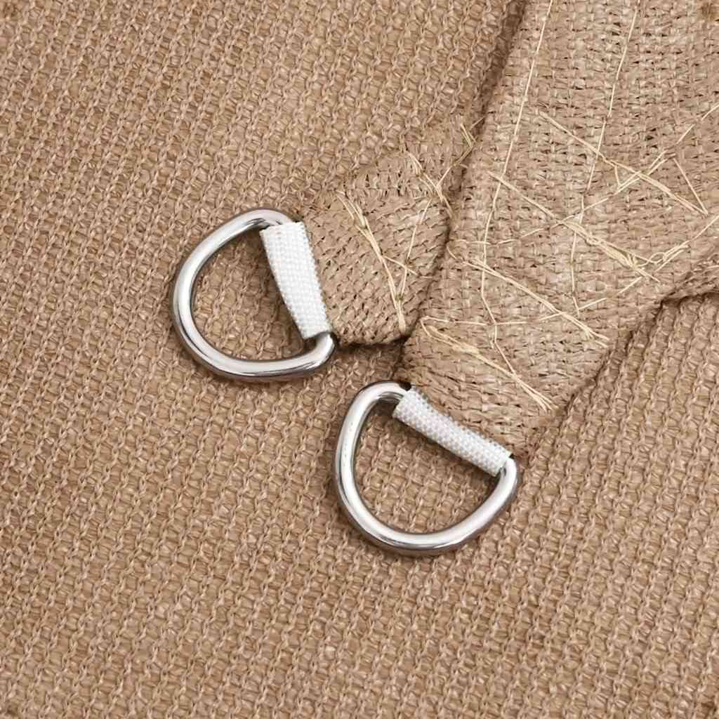 vidaXL Pânză parasolar, gri taupe, 2,5x3,5 m, HDPE, 160 g/m²