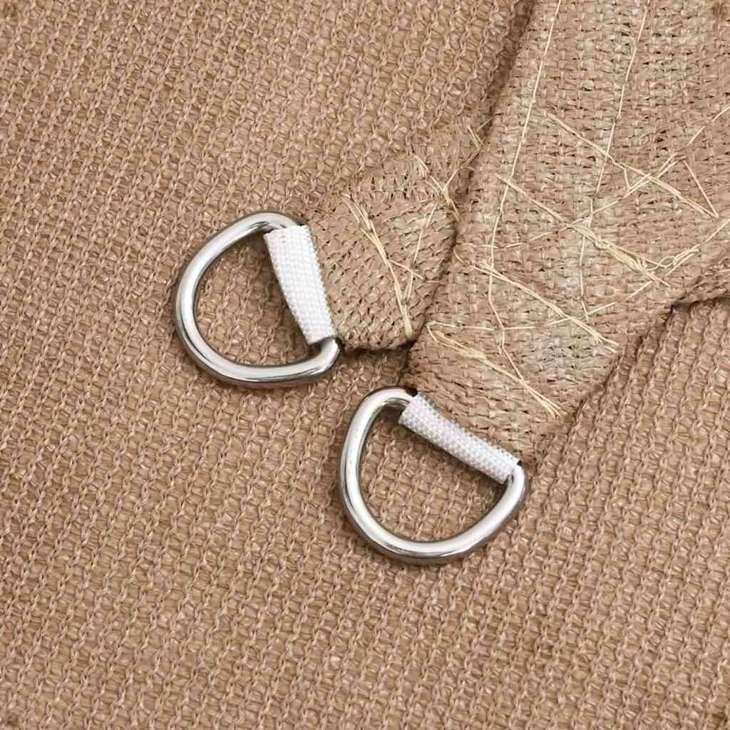 vidaXL Pânză parasolar, gri taupe, 3x4 m, HDPE, 160 g/m²