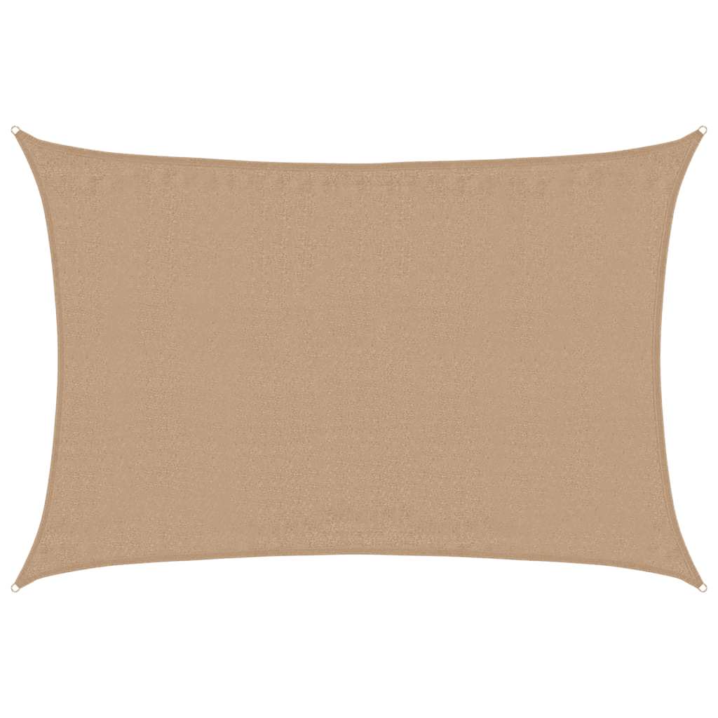 vidaXL Parasolar, gri taupe, 4x5 m, HDPE, 160 g/m²