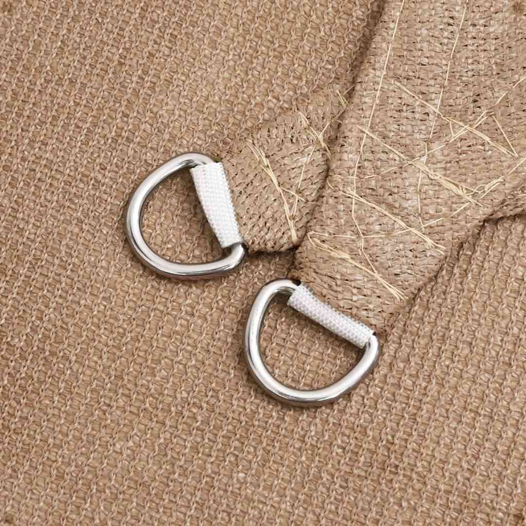 vidaXL Parasolar, gri taupe, 4x4x4 m, HDPE, 160 g/m² vidaXL Parasolar, gri taupe, 4x4x4 m, HDPE, 160 g/m²