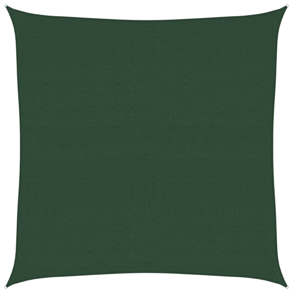 vidaXL Pânză parasolar, verde închis, 4 x 4 m, HDPE, 160 g / m² vidaXL Pânză parasolar, verde închis, 4 x 4 m, HDPE, 160 g / m²