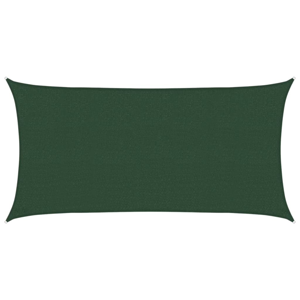 vidaXL Pânză parasolar, verde închis, 2x4 m, HDPE, 160 g/m² vidaXL Pânză parasolar, verde închis, 2x4 m, HDPE, 160 g/m²