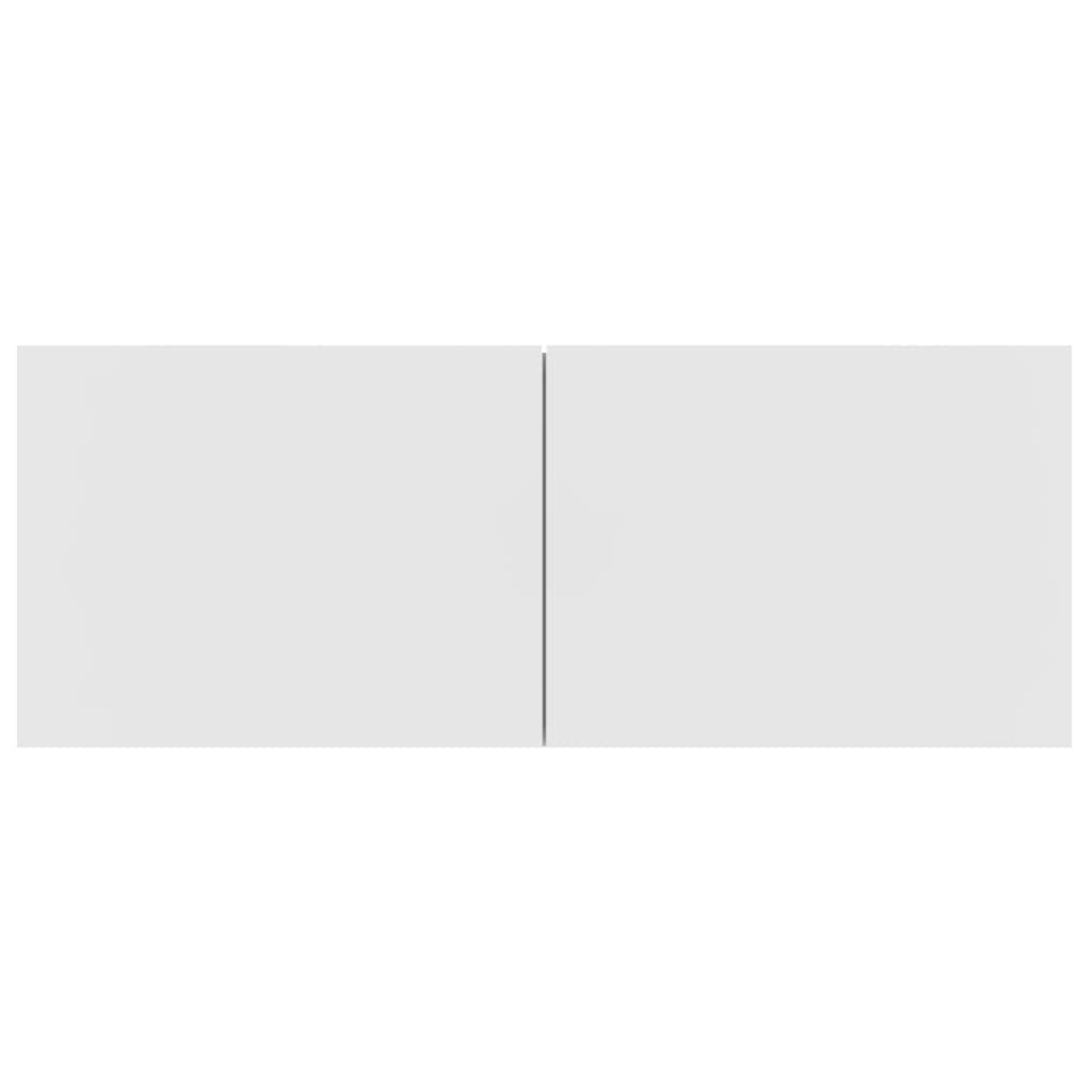 vidaXL Set dulap TV, 7 piese, alb, lemn prelucrat