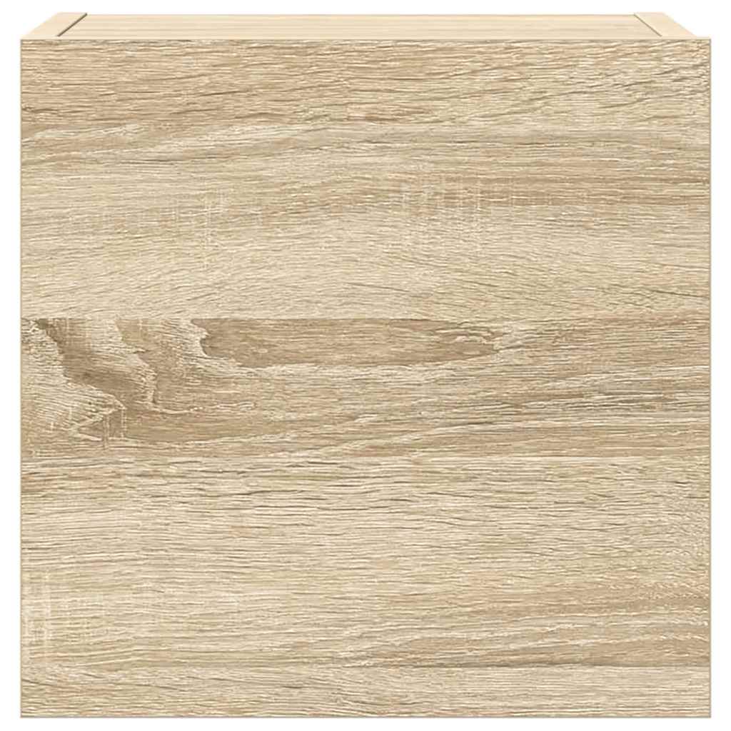 vidaXL Set dulapuri TV, 7 piese, stejar sonoma, lemn prelucrat