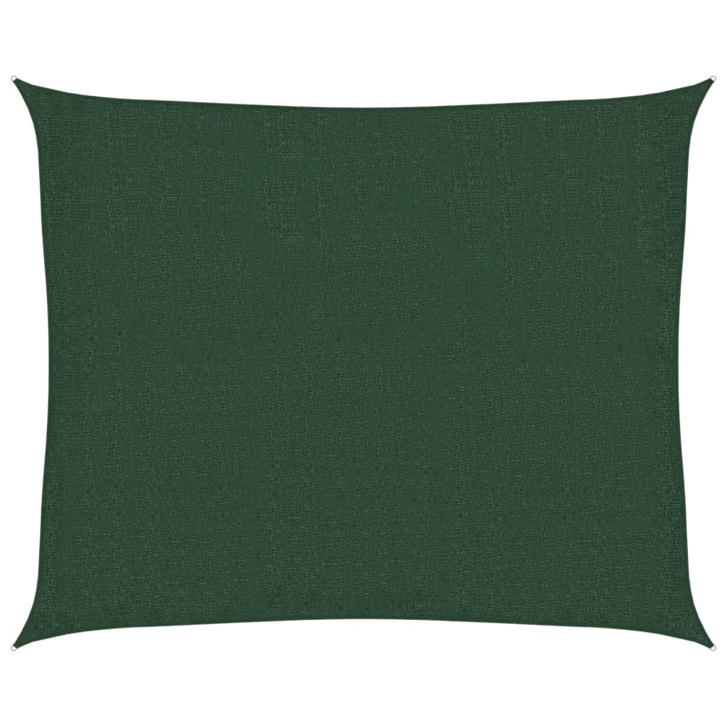 vidaXL Pânză parasolar, verde închis, 2,5x3 m, HDPE, 160 g/m² vidaXL Pânză parasolar, verde închis, 2,5x3 m, HDPE, 160 g/m²