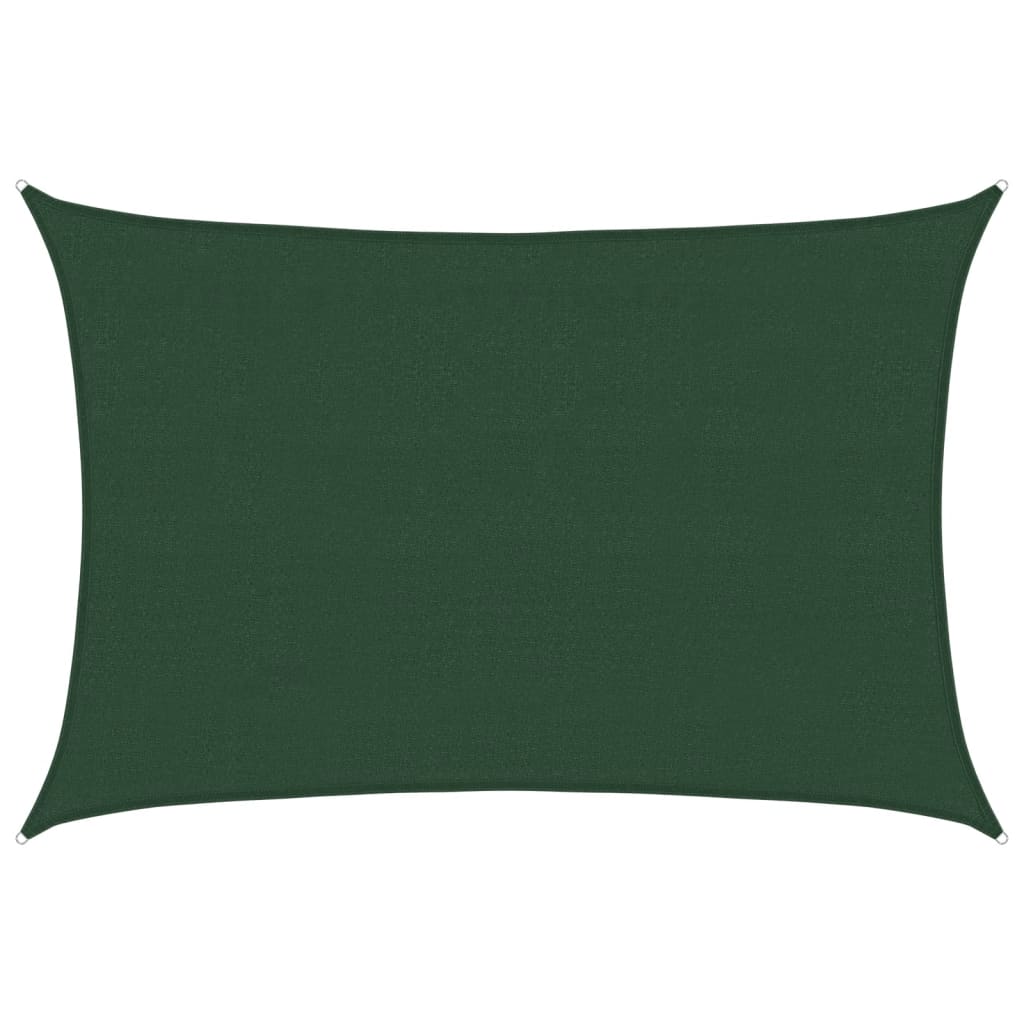vidaXL Pânză parasolar, verde închis, 4x6 m, HDPE, 160 g/m² vidaXL Pânză parasolar, verde închis, 4x6 m, HDPE, 160 g/m²