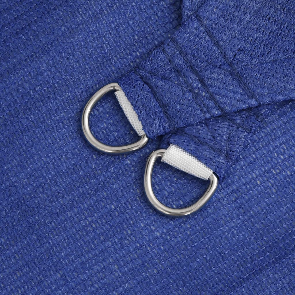 vidaXL Pânză parasolar, albastru, 4x4 m, HDPE, 160 g/m², pătrat