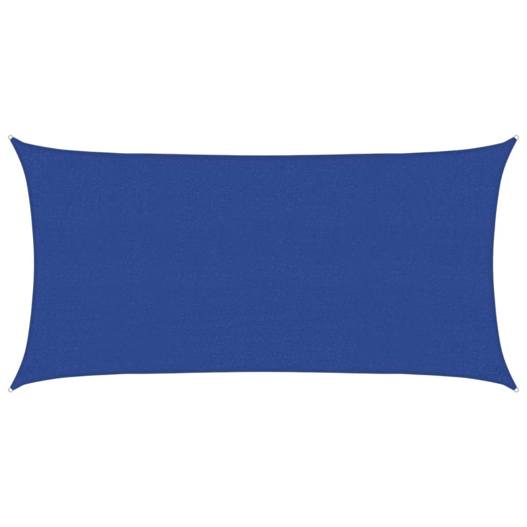 vidaXL Pânză parasolar, albastru, 2,5x4,5 m, HDPE, 160 g/m² vidaXL Pânză parasolar, albastru, 2,5x4,5 m, HDPE, 160 g/m²