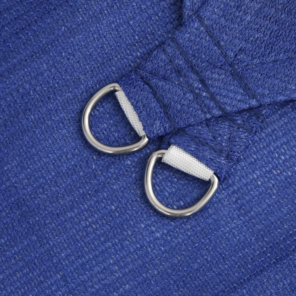 vidaXL Pânză parasolar, albastru dreptunghiular 3x5 m HDPE 160 g/m²