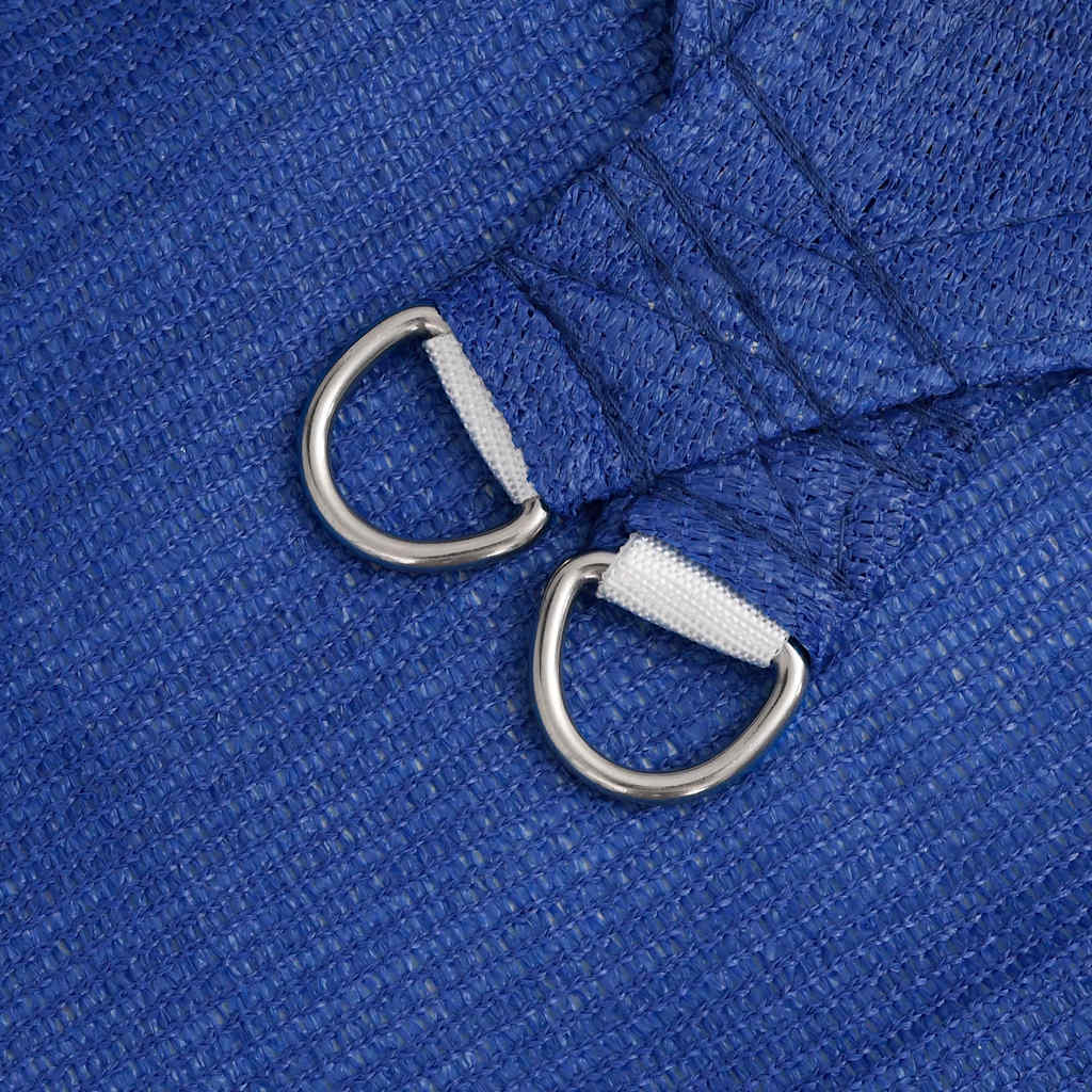 vidaXL Pânză parasolar, albastru, 4/5x4 m, HDPE, 160 g/m², trapez