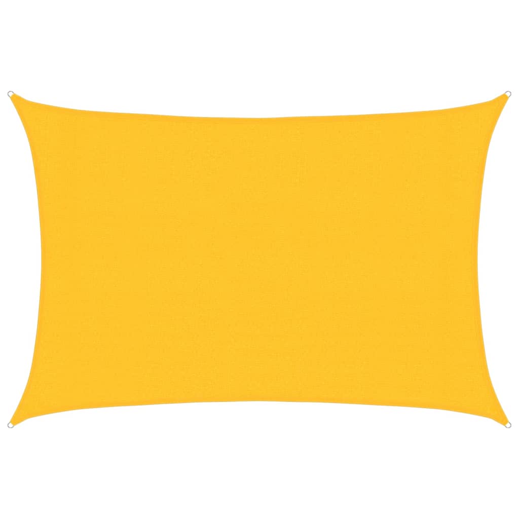 vidaXL Pânză parasolar, galben, 3x5 m, HDPE, 160 g/m² vidaXL Pânză parasolar, galben, 3x5 m, HDPE, 160 g/m²