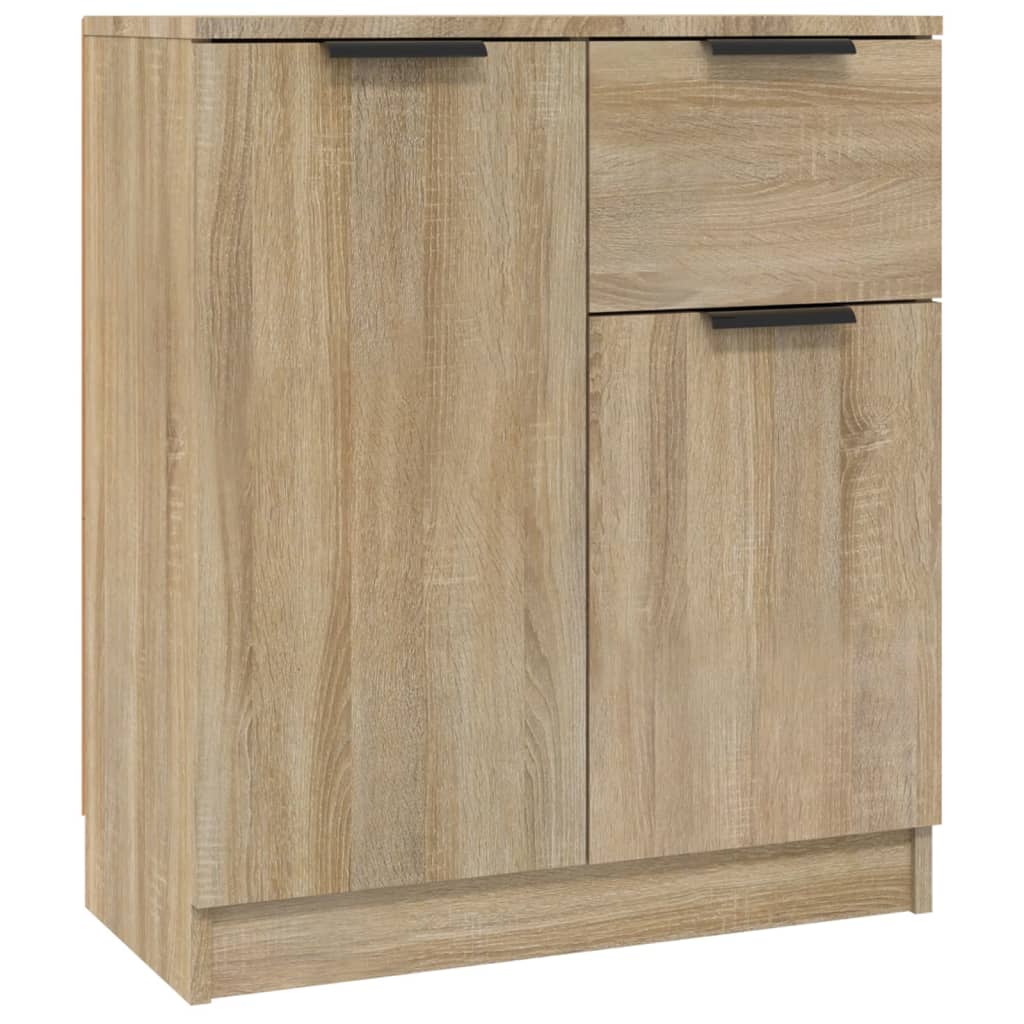 vidaXL Servante, 2 piese, stejar sonoma, 60x30x70 cm, lemn prelucrat vidaXL Servante, 2 piese, stejar sonoma, 60x30x70 cm, lemn prelucrat