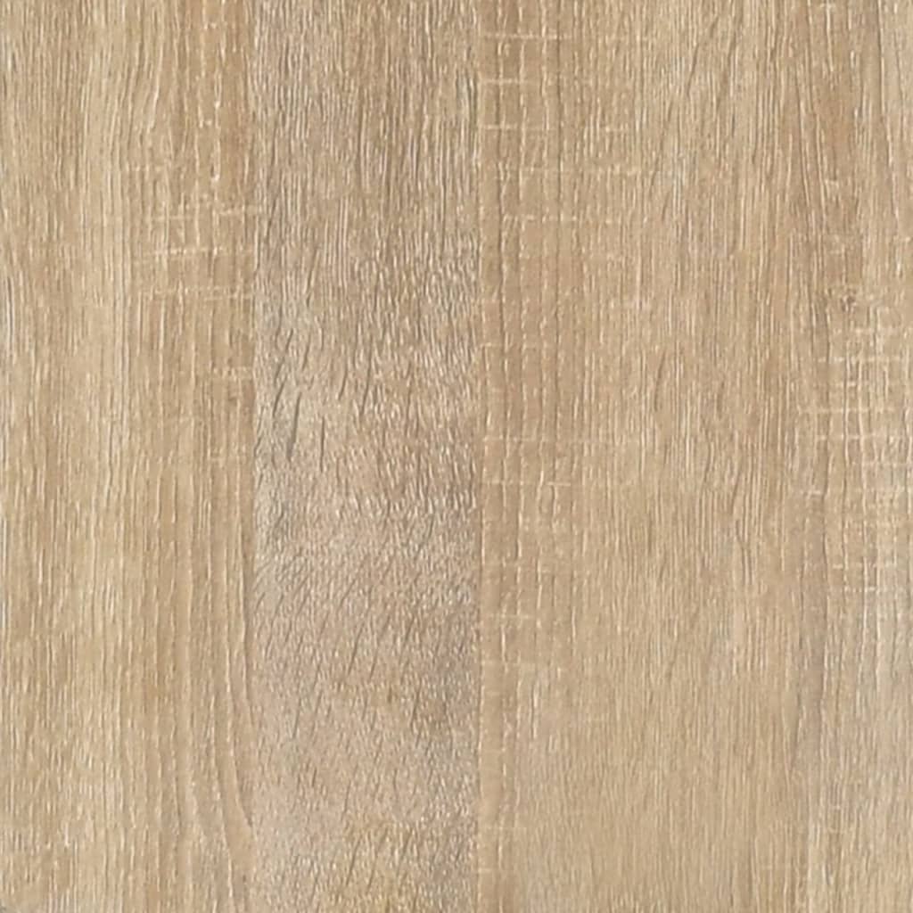 vidaXL Dulapuri perete, 2 buc., sonoma, 102x30x20 cm, lemn prelucrat