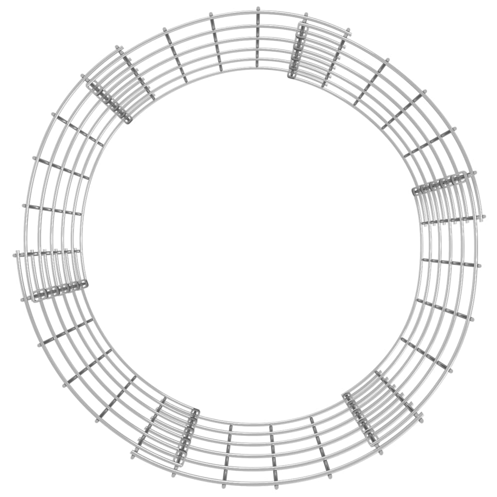 vidaXL Compostor de grădină, Ø50x50 cm, oțel galvanizat vidaXL Compostor de grădină, Ø50x50 cm, oțel galvanizat