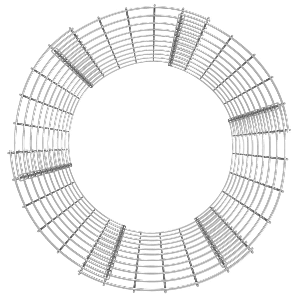 vidaXL Compostor de grădină, Ø50x100 cm, oțel galvanizat vidaXL Compostor de grădină, Ø50x100 cm, oțel galvanizat
