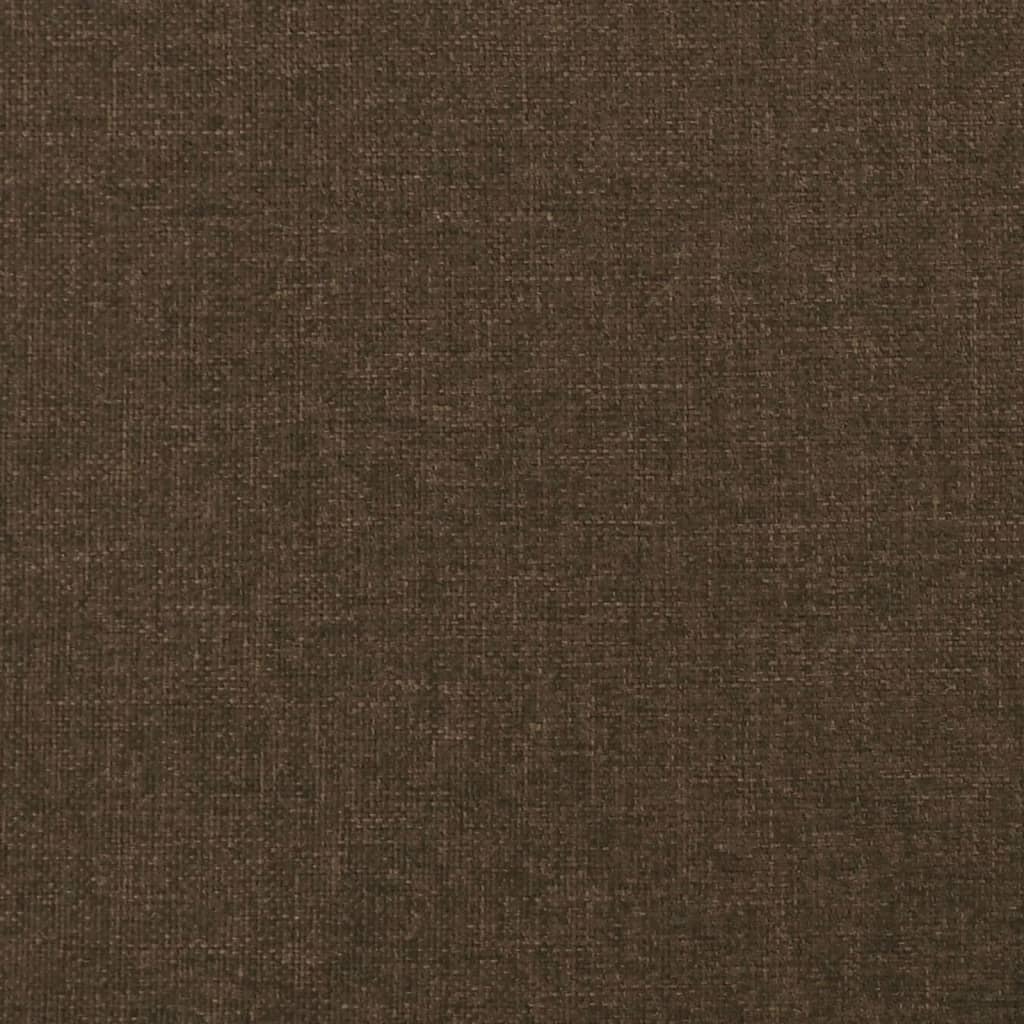 vidaXL Tăblii de pat, 4 buc, maro închis, 80x5x78/88 cm, textil vidaXL Tăblii de pat, 4 buc, maro închis, 80x5x78/88 cm, textil