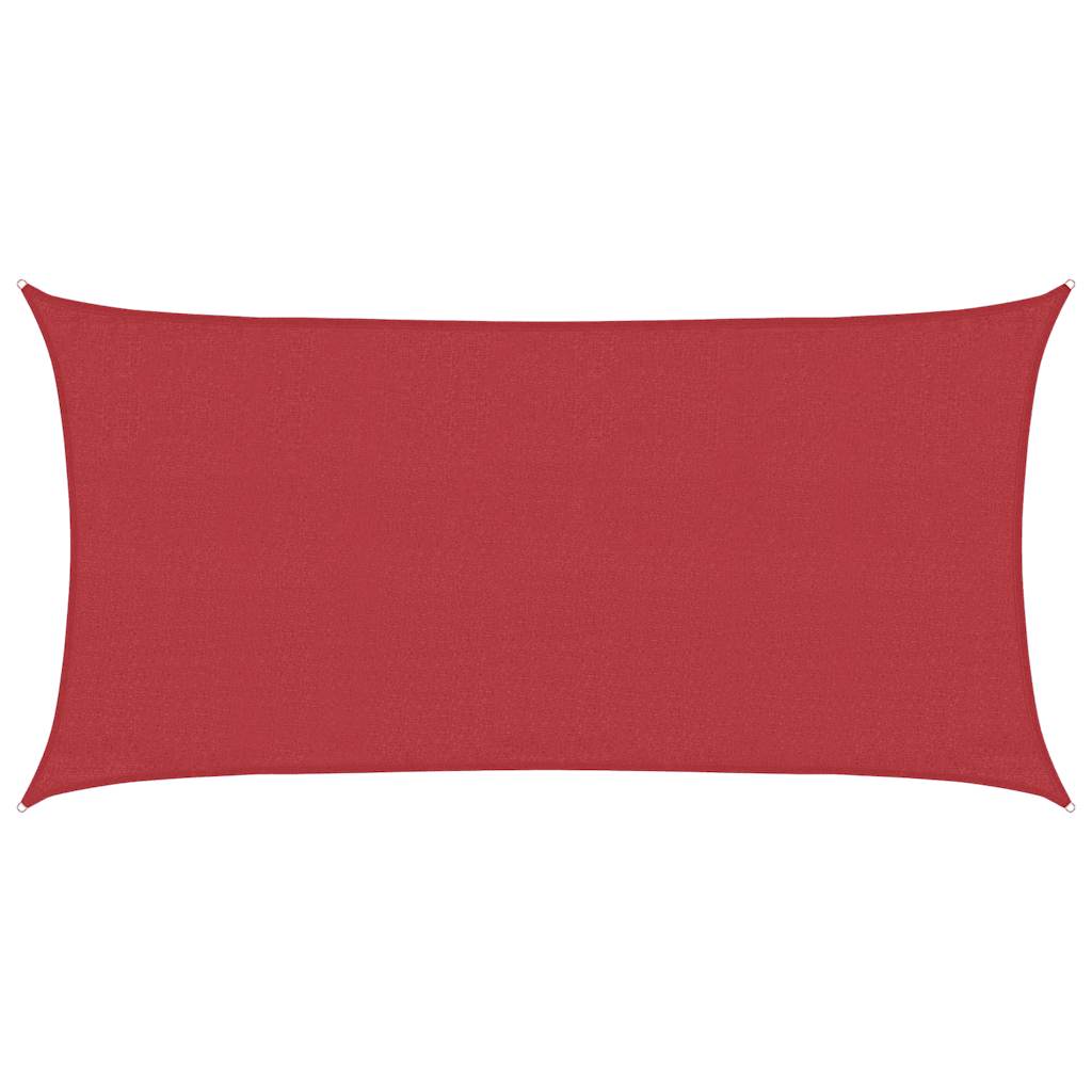 vidaXL Pânză parasolar, roșu, 3x6 m, HDPE, 160 g/m² vidaXL Pânză parasolar, roșu, 3x6 m, HDPE, 160 g/m²