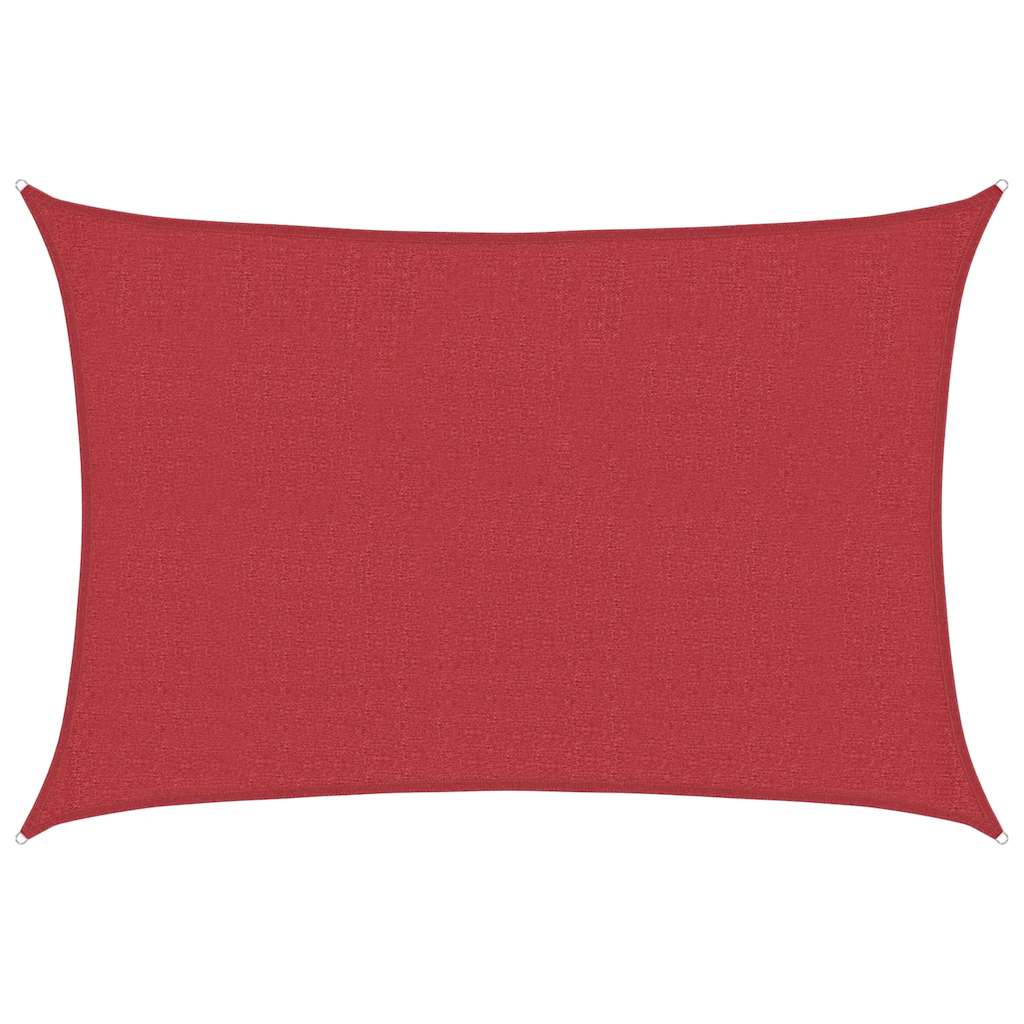 vidaXL Pânză parasolar, roșu, 4 x 5 m, HDPE, 160 g/m² vidaXL Pânză parasolar, roșu, 4 x 5 m, HDPE, 160 g/m²