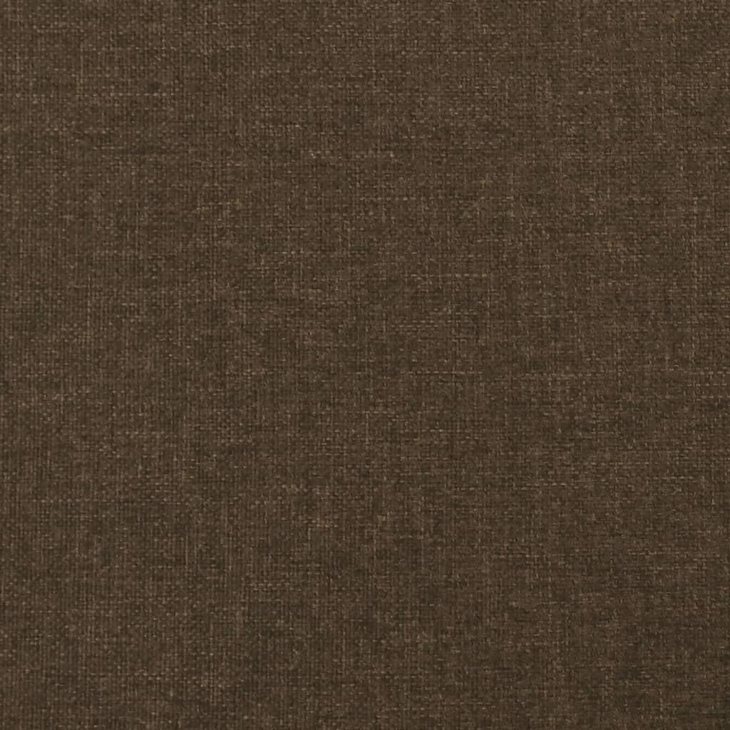 vidaXL Tăblii de pat, 4 buc, maro închis, 72x7x78/88 cm, textil vidaXL Tăblii de pat, 4 buc, maro închis, 72x7x78/88 cm, textil