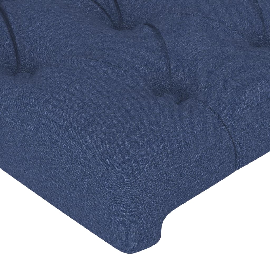 vidaXL Tăblii de pat, 4 buc, albastru, 80x7x78/88 cm, textil vidaXL Tăblii de pat, 4 buc, albastru, 80x7x78/88 cm, textil