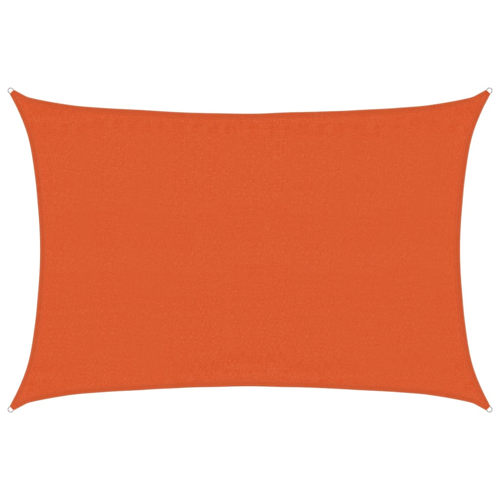 vidaXL Pânză parasolar, portocaliu, 3,5x4,5 m, HDPE, 160 g/m² vidaXL Pânză parasolar, portocaliu, 3,5x4,5 m, HDPE, 160 g/m²